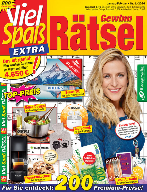 Januar-Preisrätsel zum Spar-Preis 1/26