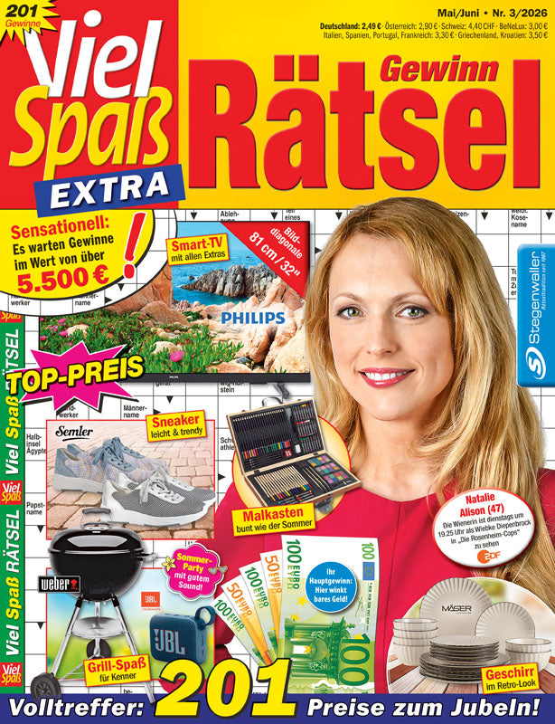 Viel Spaß Extra Gewinnrätsel 3/26