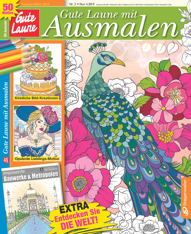 Gute Laune mit Ausmalen 2/25