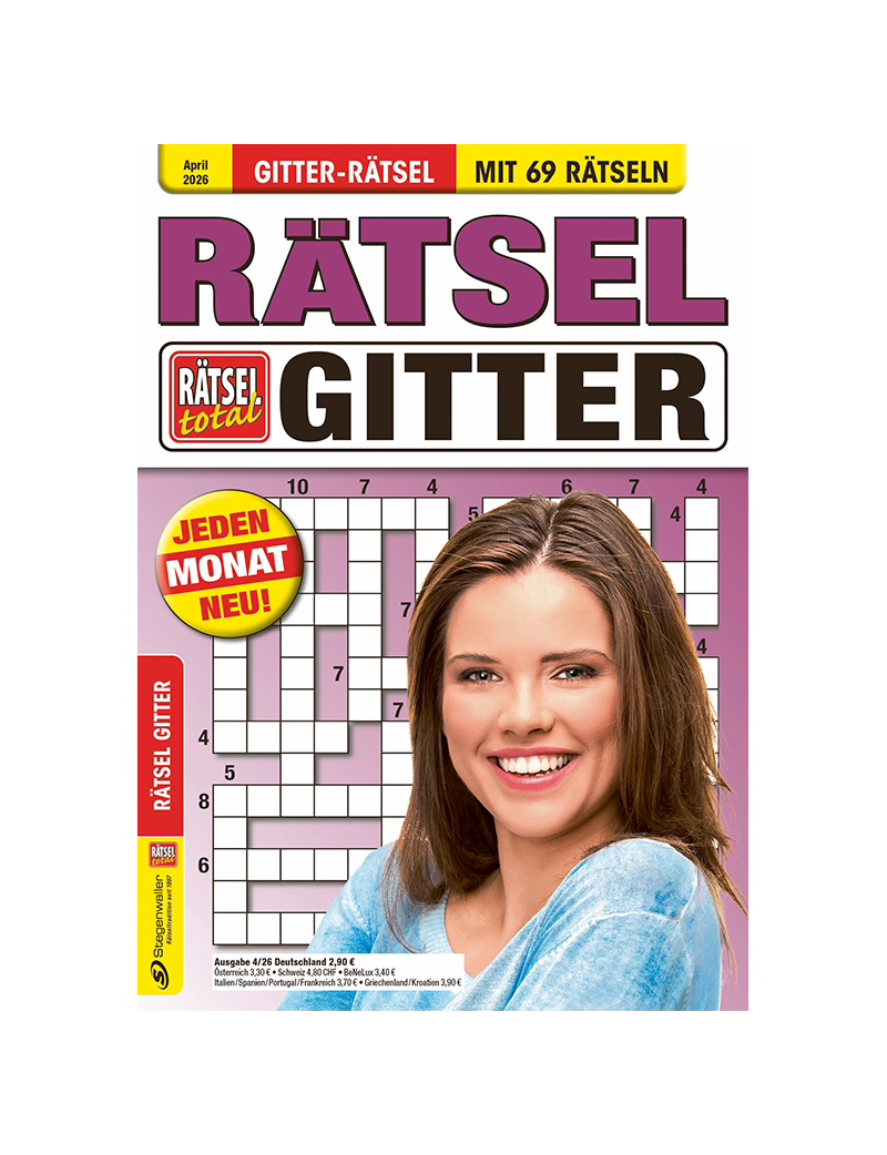 Rätsel total Rätsel Gitter 4/26