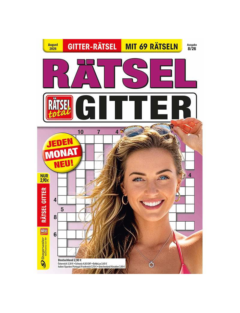Rätsel total Rätsel Gitter 8/26