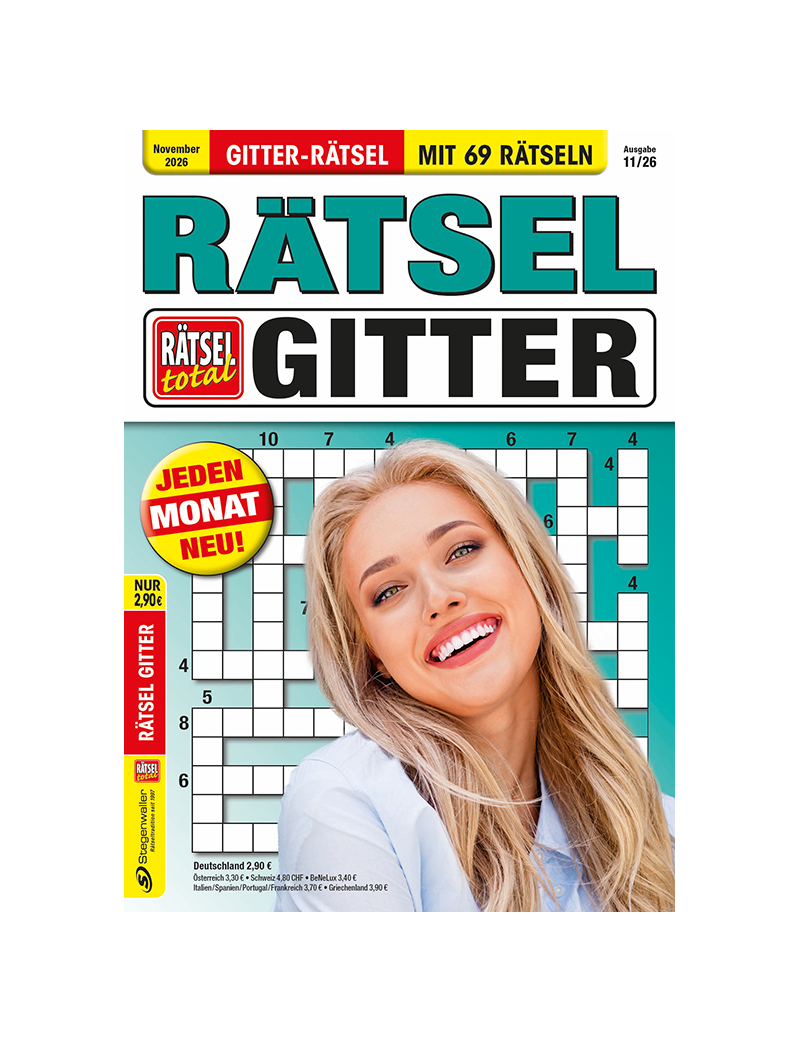 Rätsel total Rätsel Gitter 11/26