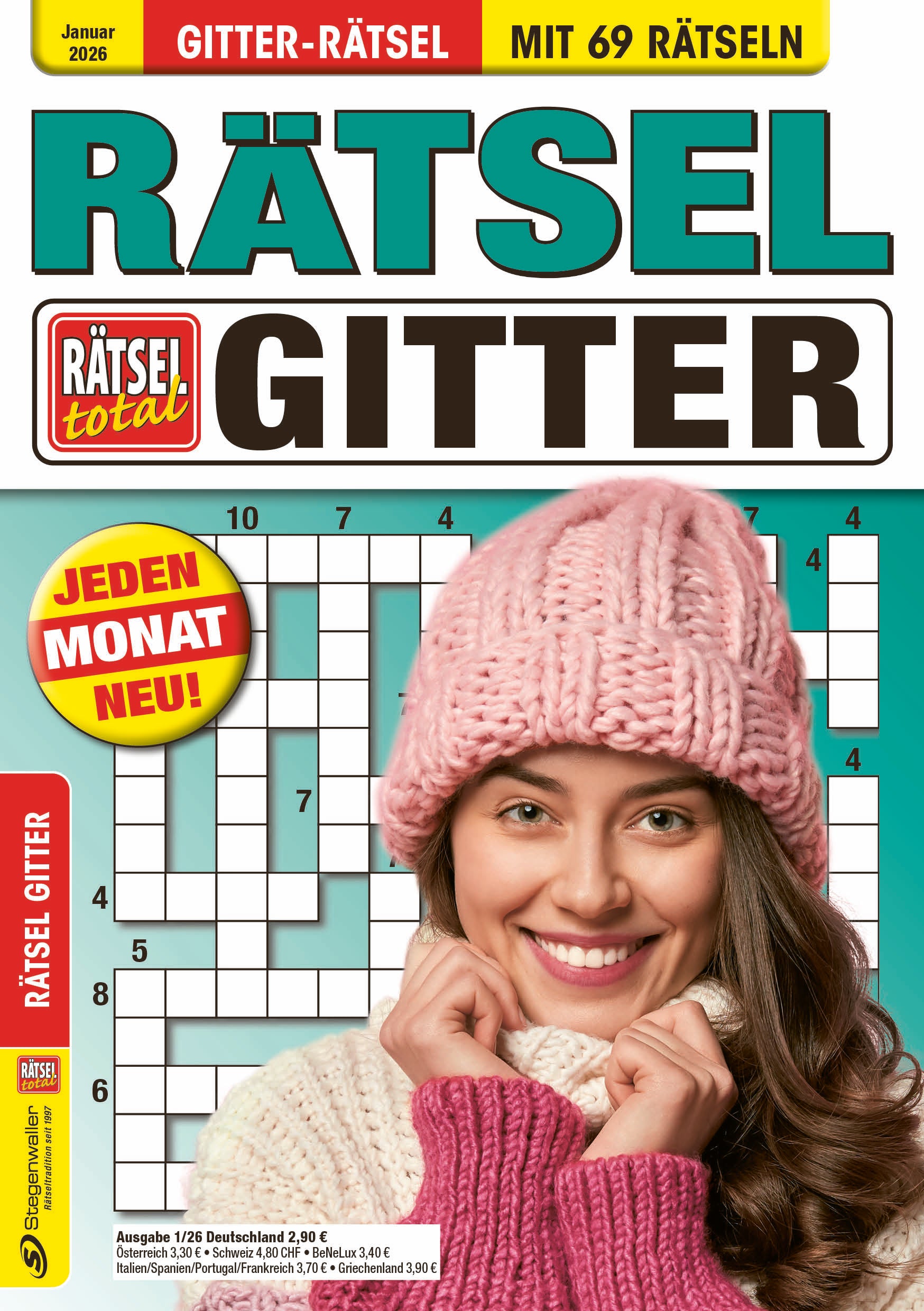 Rätsel total Rätsel Gitter 1/26