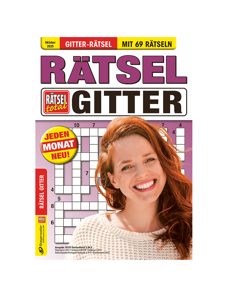 Rätsel total Rätsel Gitter 10/25