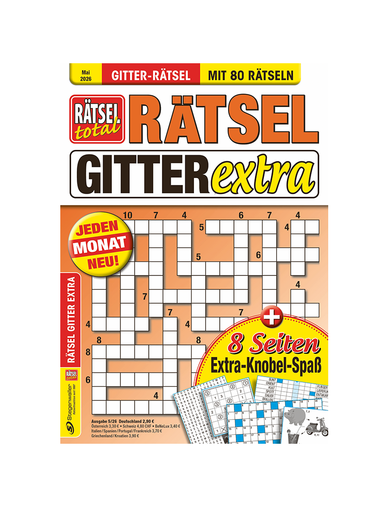 Rätsel total Rätsel Gitter Extra 5/26