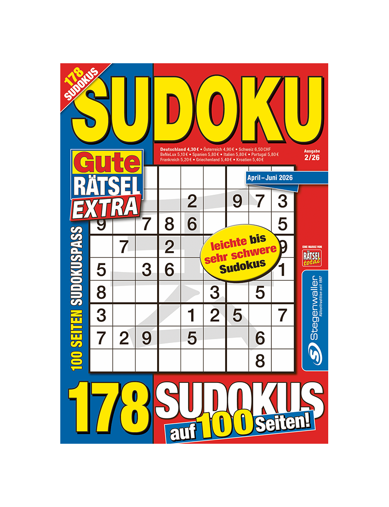 Gute Rätsel Sudoku Extra 2/26