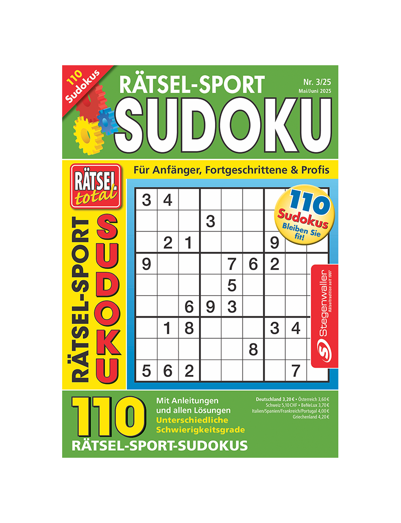 Rätsel total Rätsel-Sport Sudoku 3/25