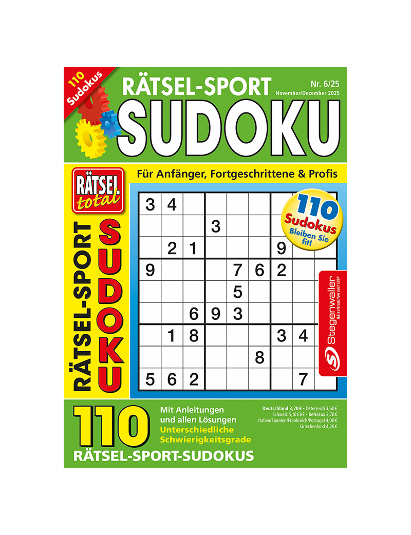 Rätsel total Rätsel-Sport Sudoku 6/25