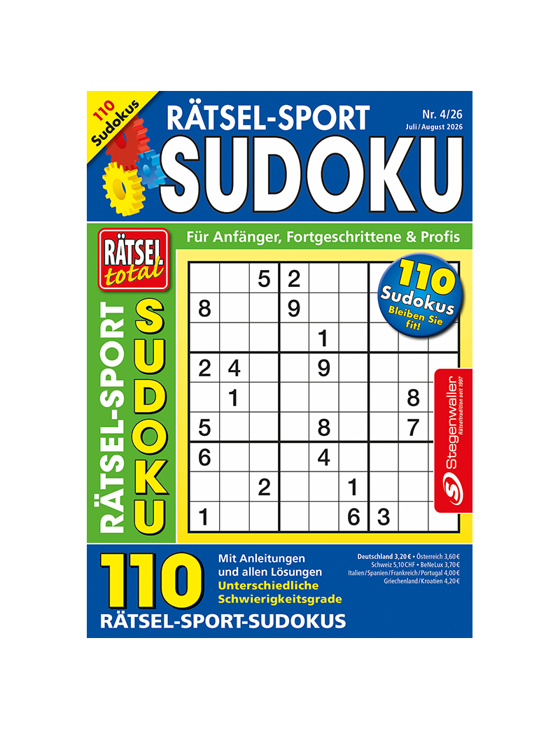 Rätsel total Rätsel-Sport Sudoku 4/26