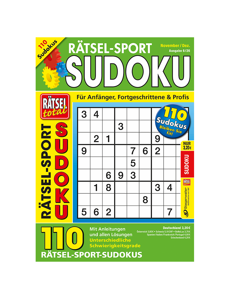 Rätsel total Rätsel-Sport Sudoku 6/26