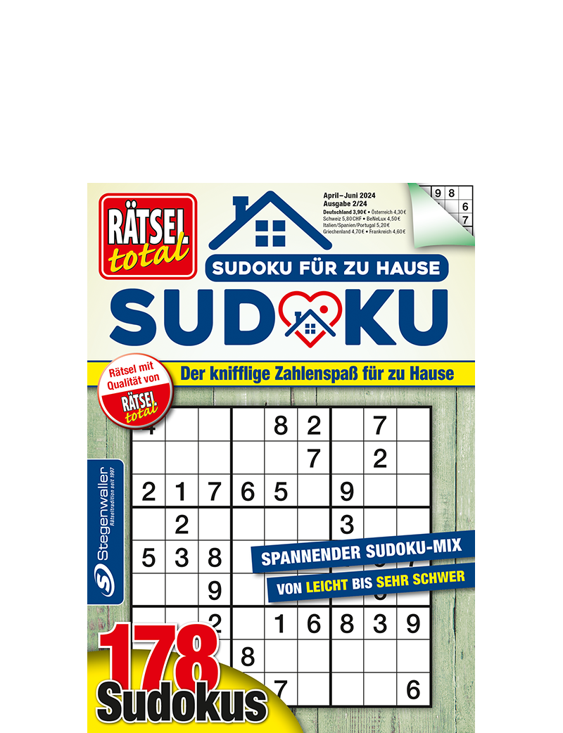 Rätsel total - Sudoku für zu Hause 2/24