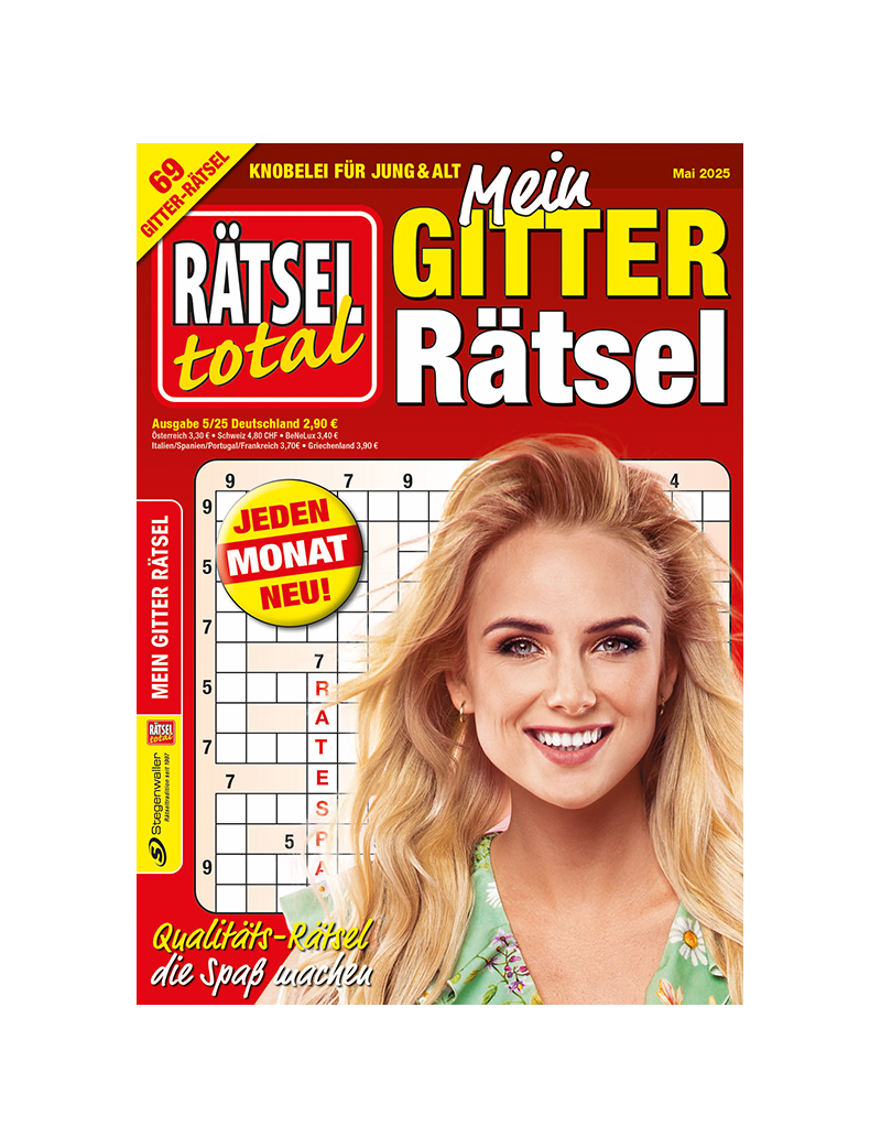 Rätsel total Mein Gitter-Rätsel 5/25