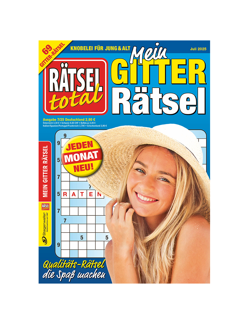 Rätsel total Mein Gitter-Rätsel 7/25
