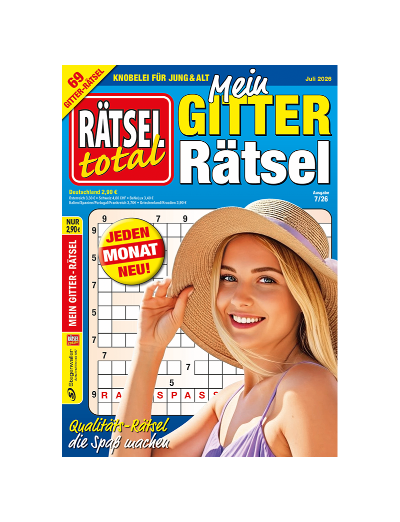 Rätsel total Mein Gitter-Rätsel 7/26