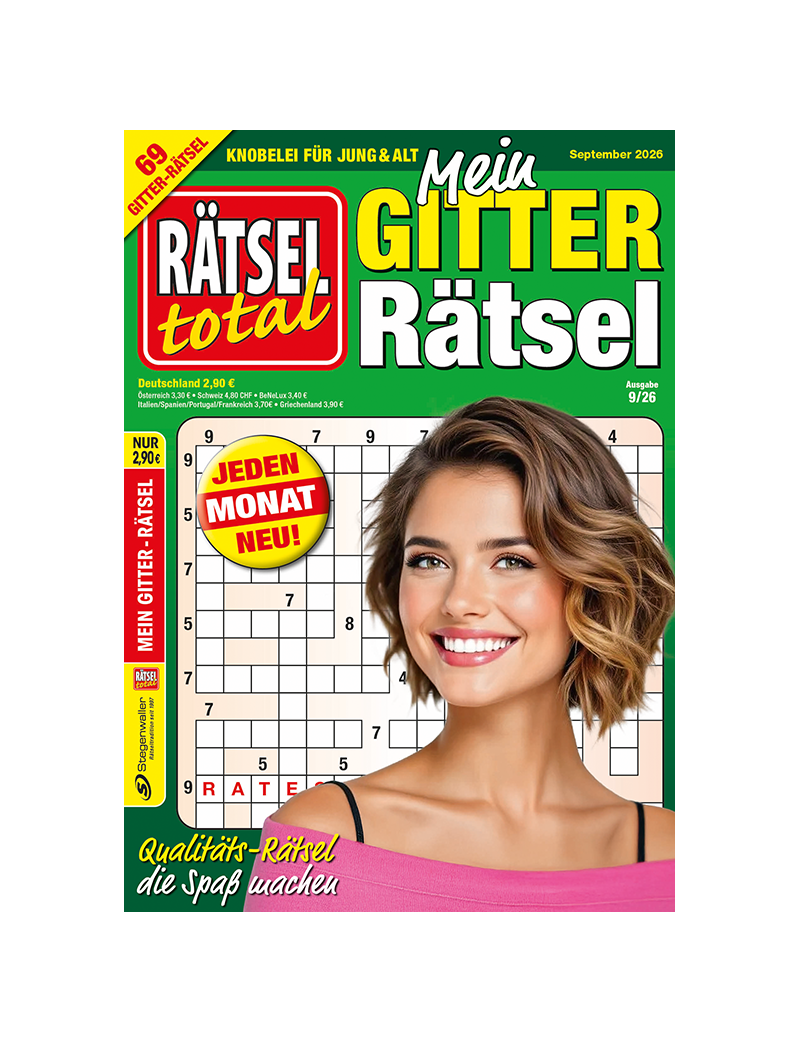 Rätsel total Mein Gitter-Rätsel 9/26