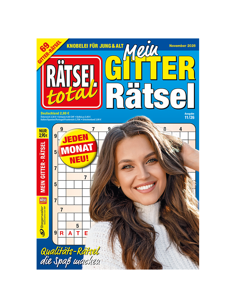 Rätsel total Mein Gitter-Rätsel 11/26