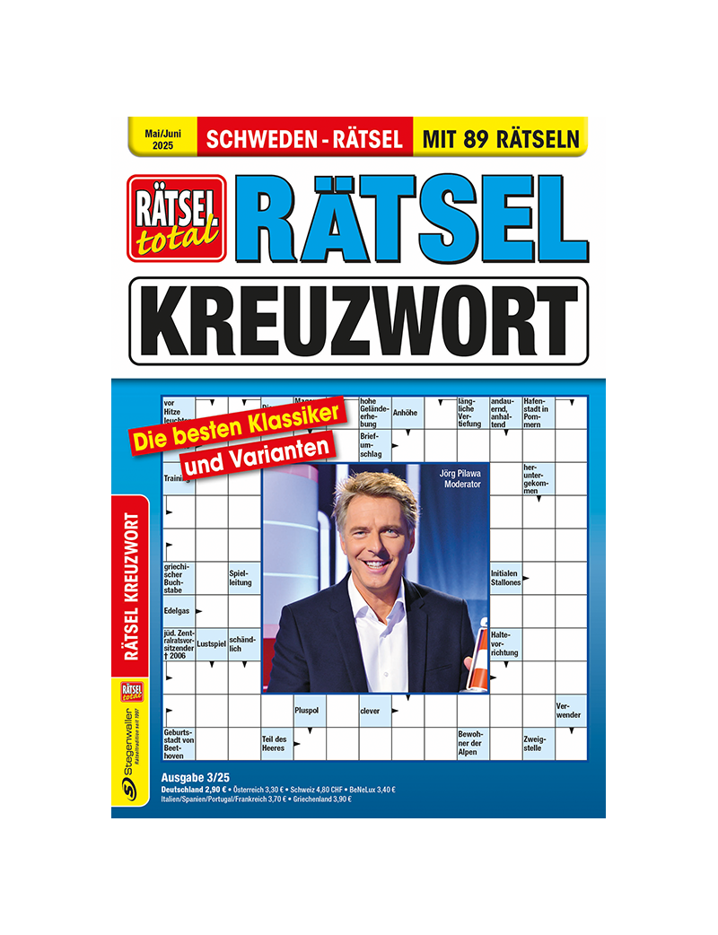 Rätsel total Rätsel Kreuzwort 3/25