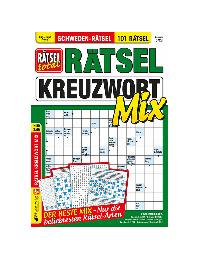 Kreuzwort pur Sparpaket 5/26