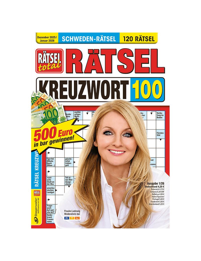 Kreuzwort pur Sparpaket 1/26