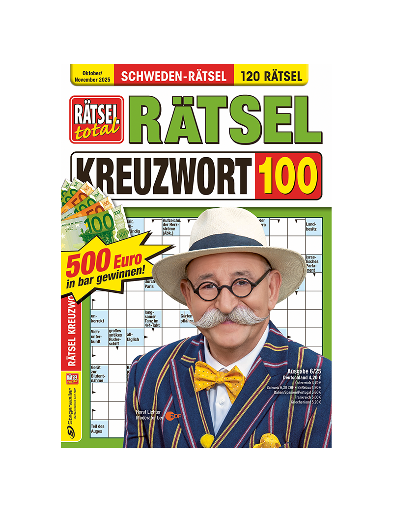 Rätsel total Rätsel Kreuzwort 100 6/25