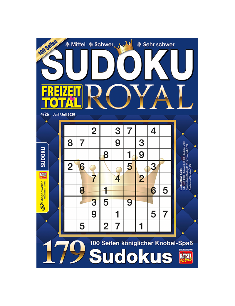 Freizeit total Sudoku Royal 4/26