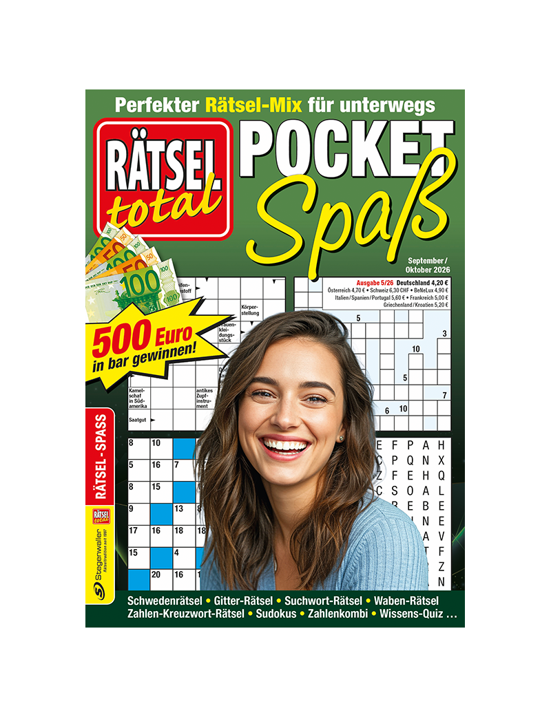 Rätsel total Pocket-Spass 5/26