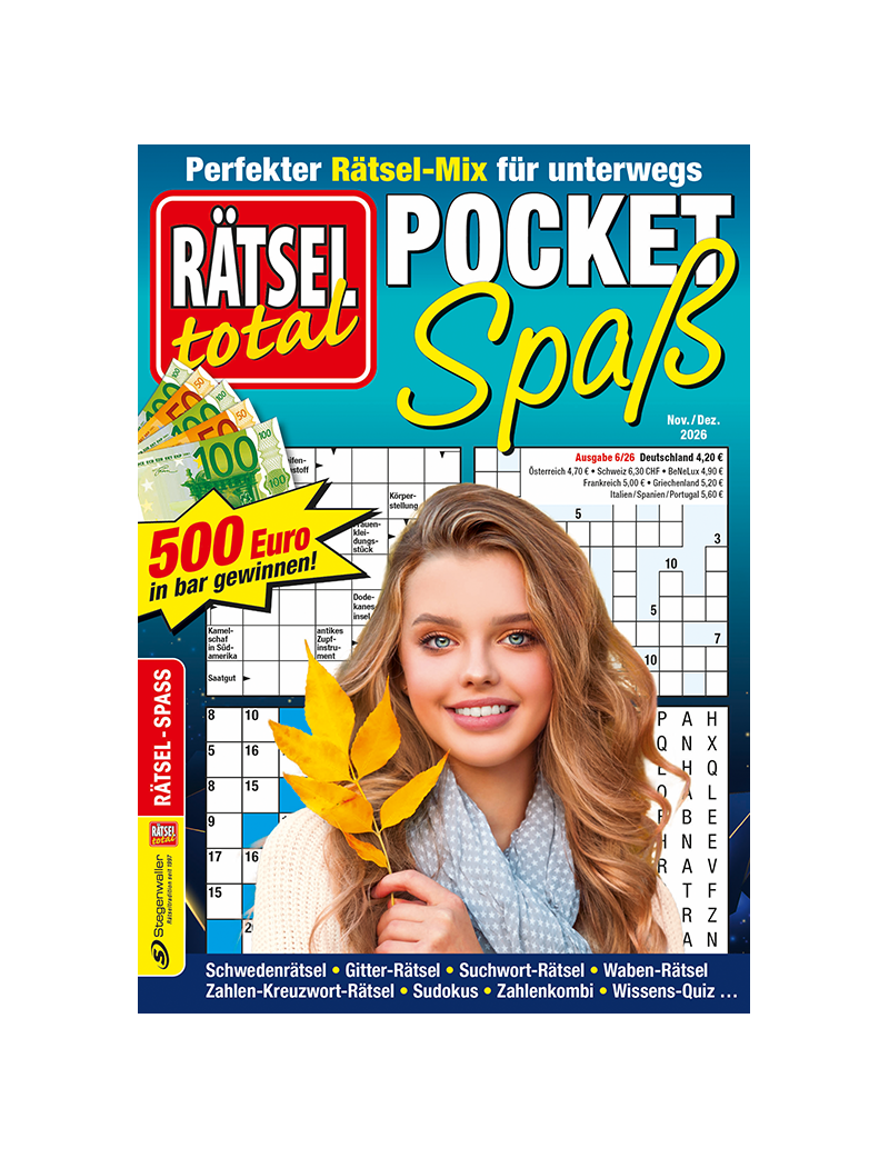Rätsel total Pocket-Spass 6/26