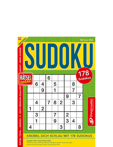 Rätsel total - Sudoku 3/24