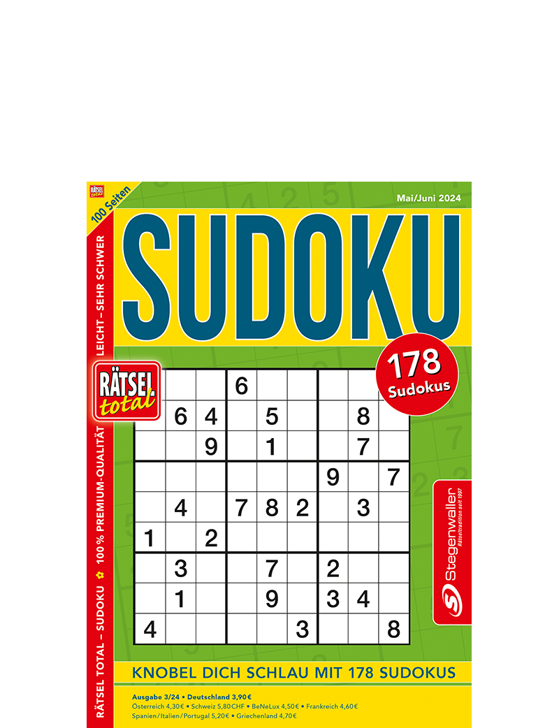 Rätsel total - Sudoku 3/24