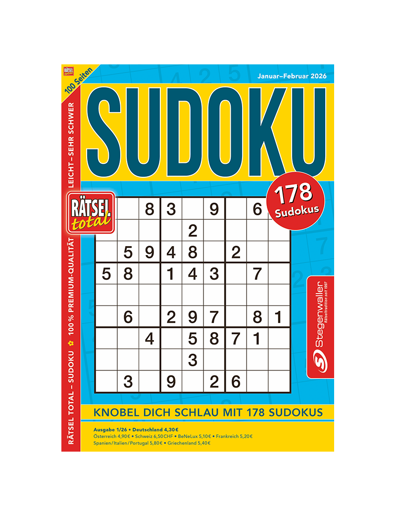 Rätsel total Sudoku 1/26