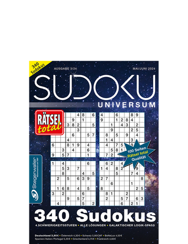 Rätsel total - Sudoku Universum 3/24