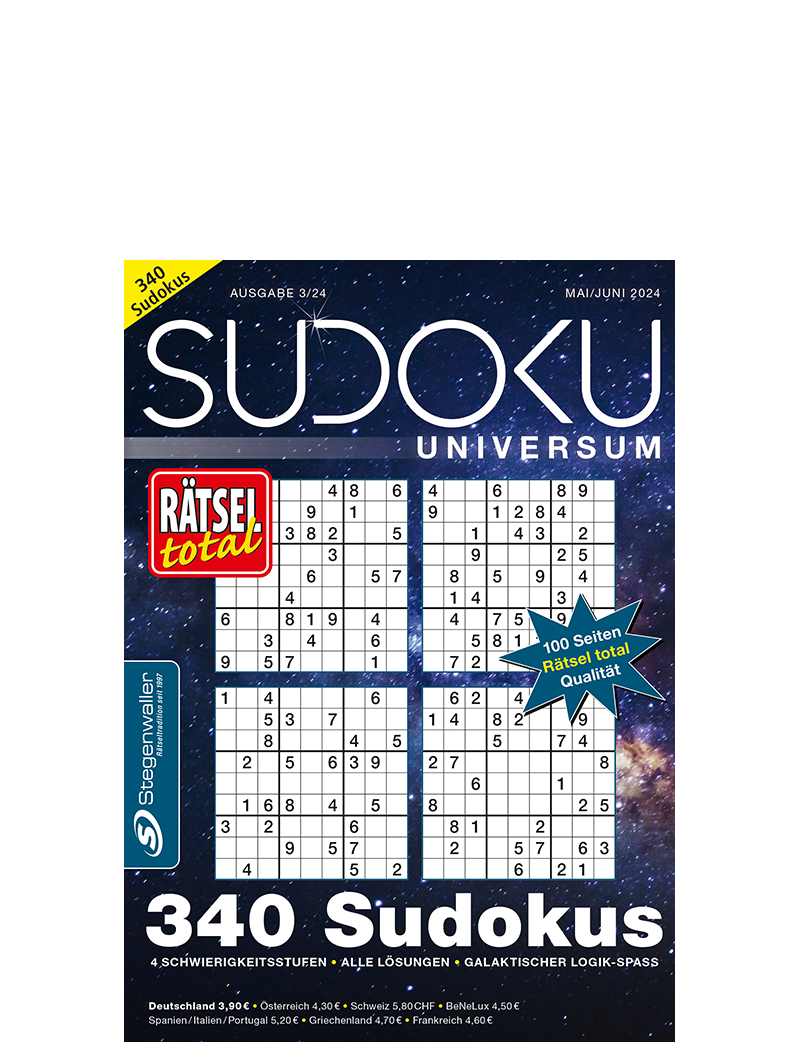 Rätsel total - Sudoku Universum 3/24