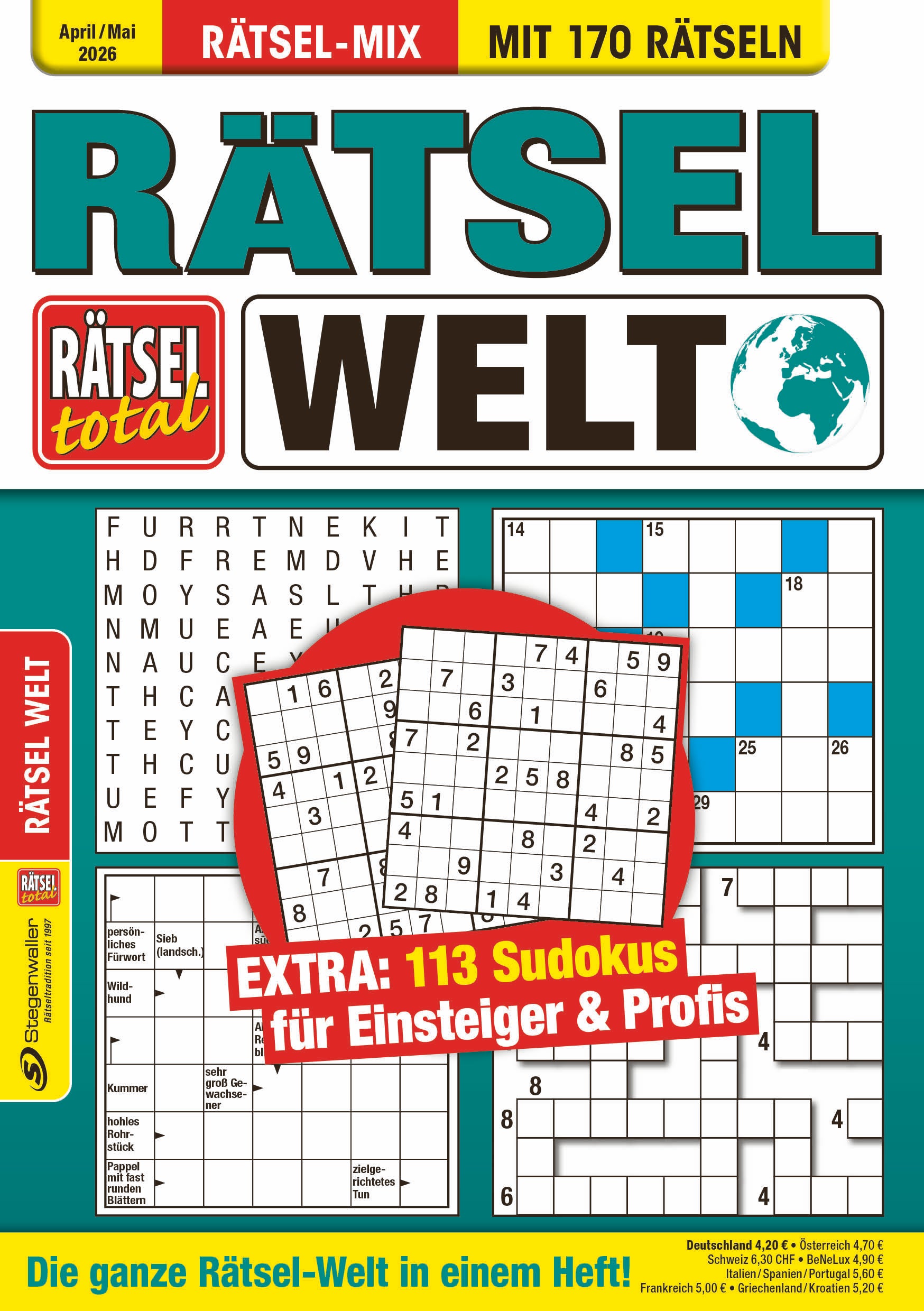 Rätsel total – Rätsel Welt 3/26