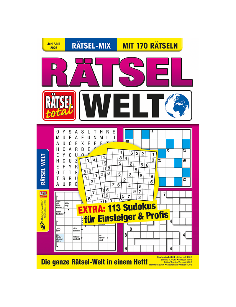 Rätsel total Rätsel Welt 4/26