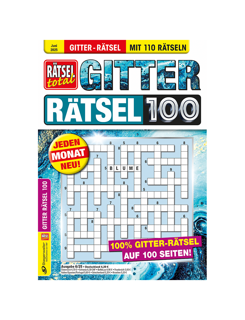 Rätsel total Gitterrätsel 100 6/25