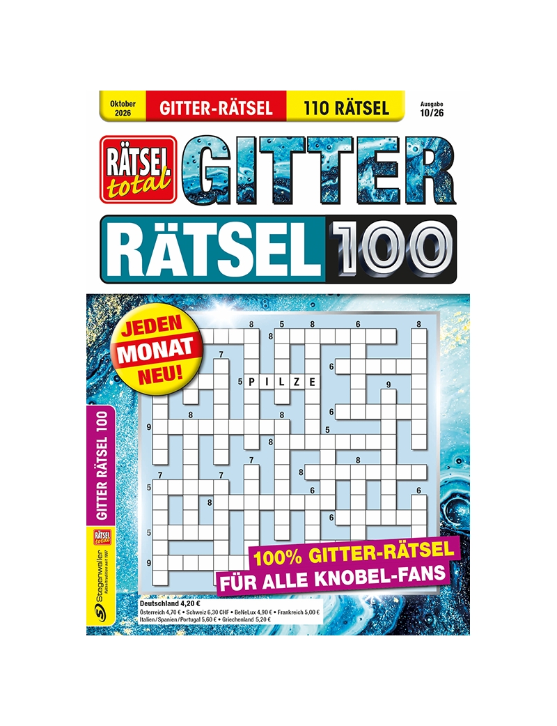 Rätsel total Gitterrätsel 100 10/26