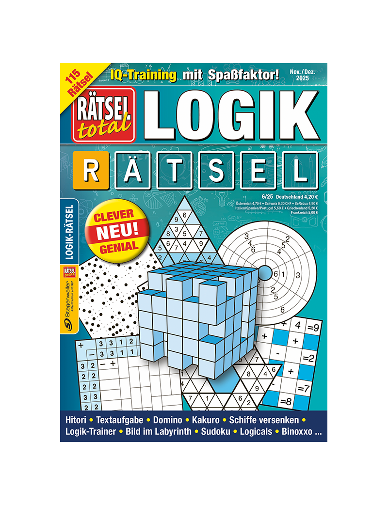 Rätsel total Logik Rätsel 6/25