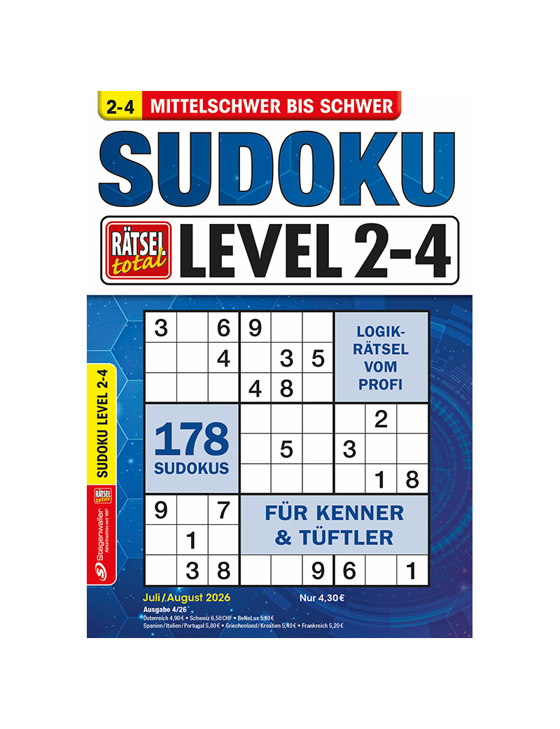 Rätsel total Sudoku Level 2-4 4/26