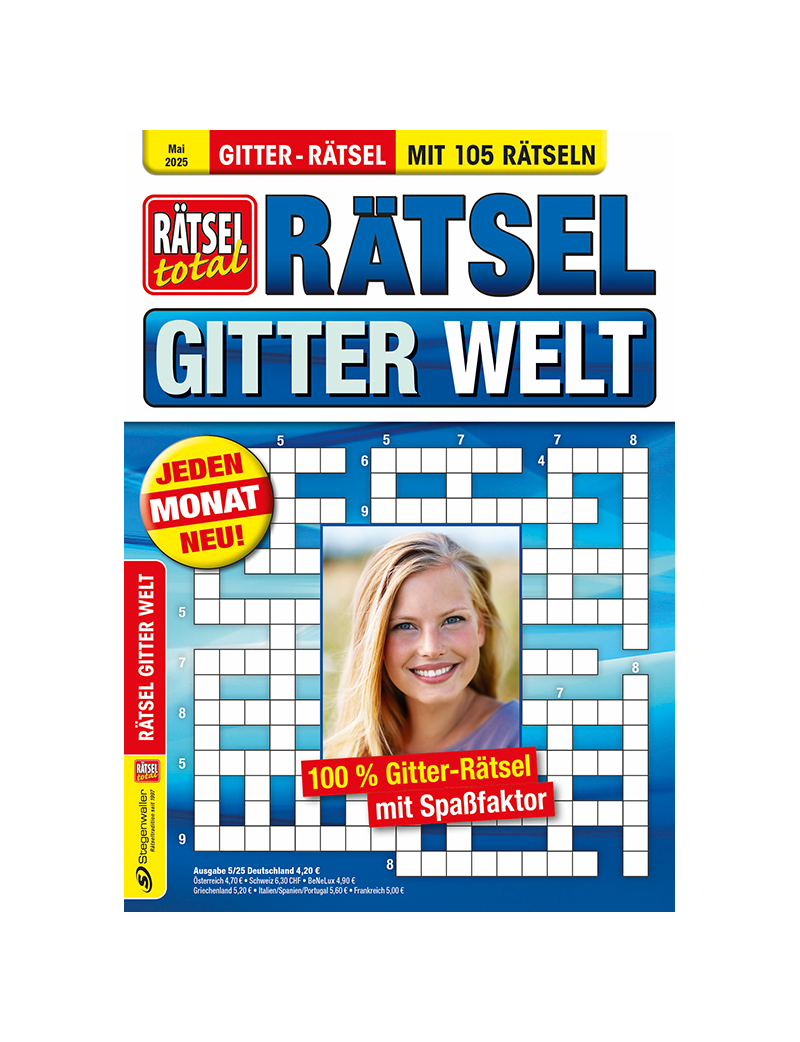 Rätsel total Rätsel Gitter Welt 5/25