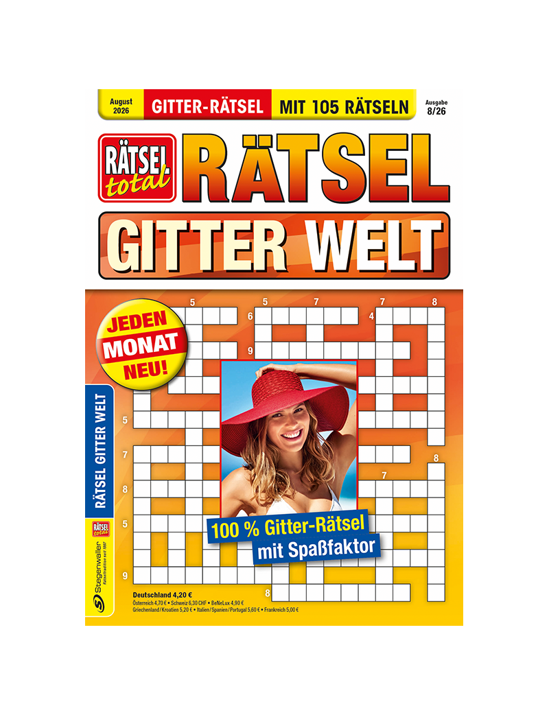 Rätsel total Rätsel Gitter Welt 8/26