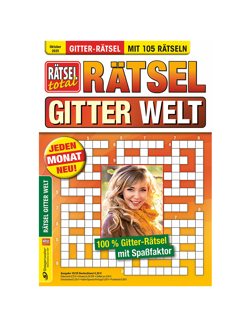 Rätsel total Rätsel Gitter Welt 10/25