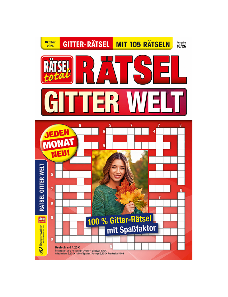 Rätsel total Rätsel Gitter Welt 10/26