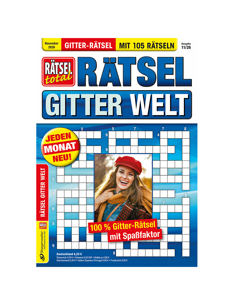 Rätsel total Rätsel Gitter Welt 11/26