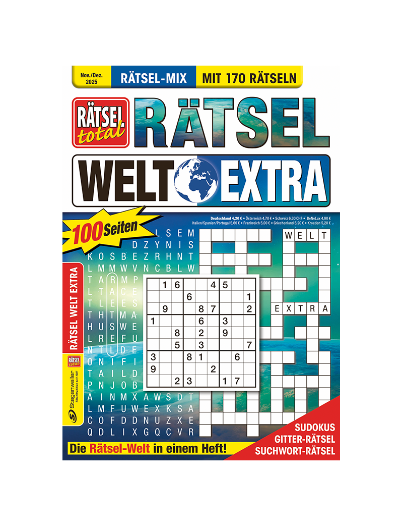Rätsel total Rätsel Welt Extra 6/25