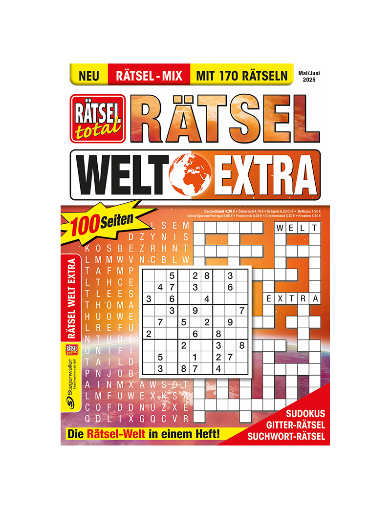 Rätsel total Rätsel Welt Extra 3/25