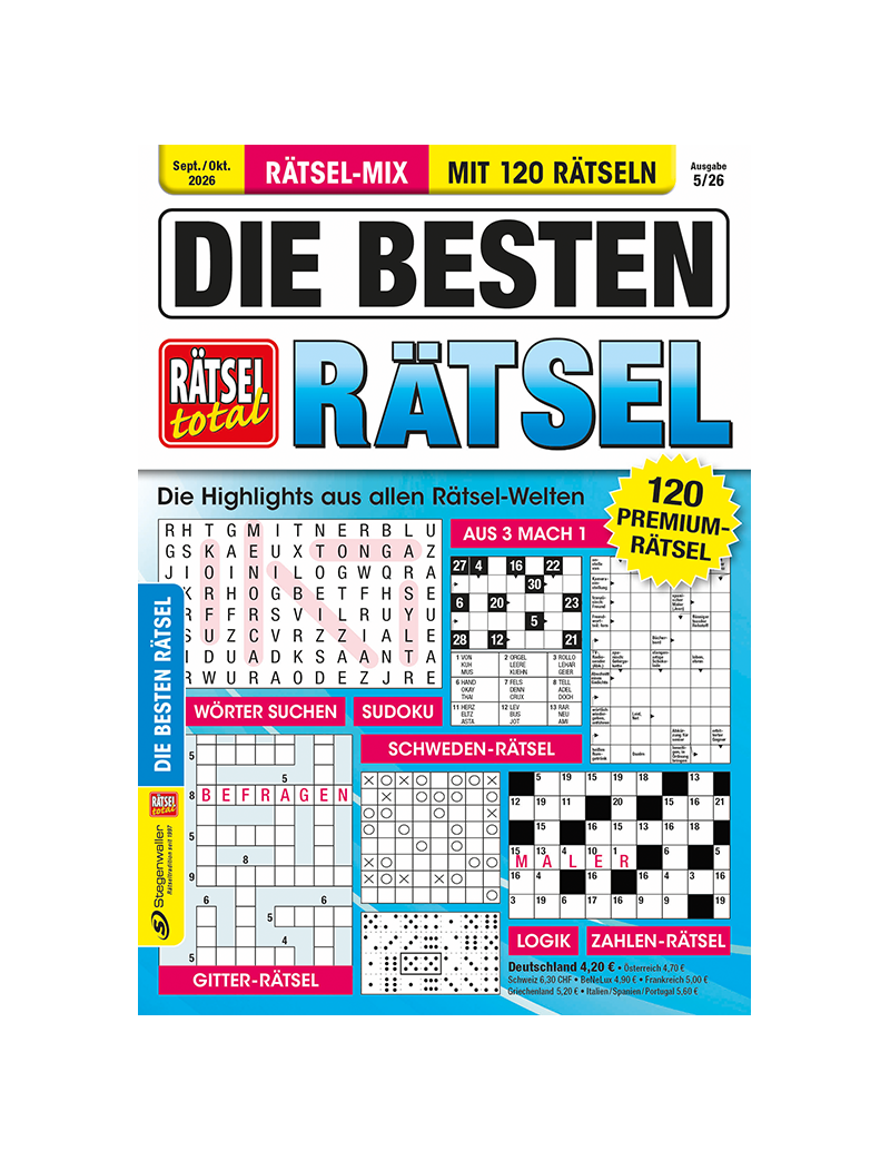 Rätsel total Die besten Rätsel 5/26