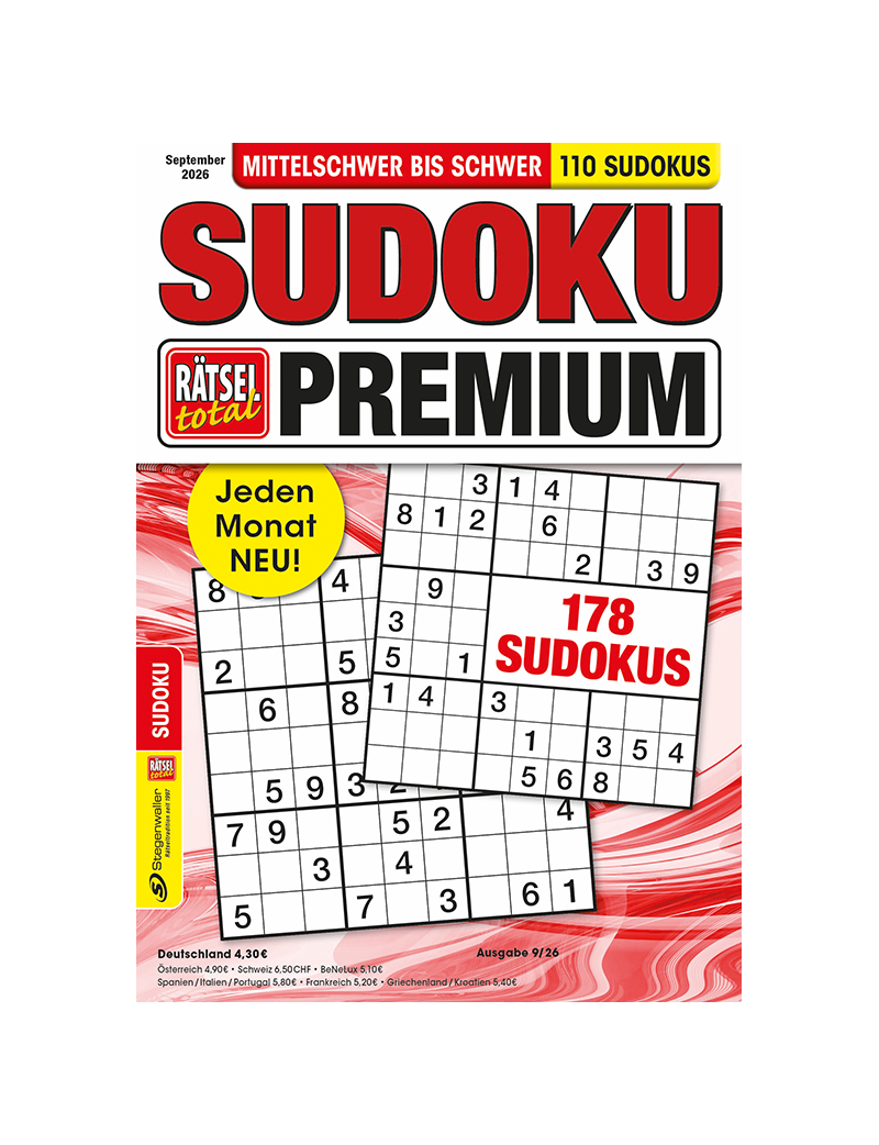 Rätsel total Sudoku Premium 9/26