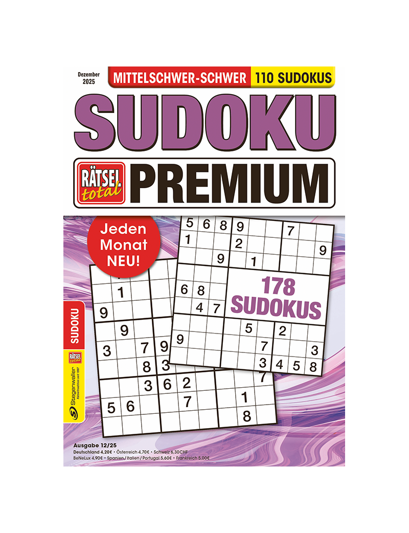 Rätsel total Sudoku Premium 12/25