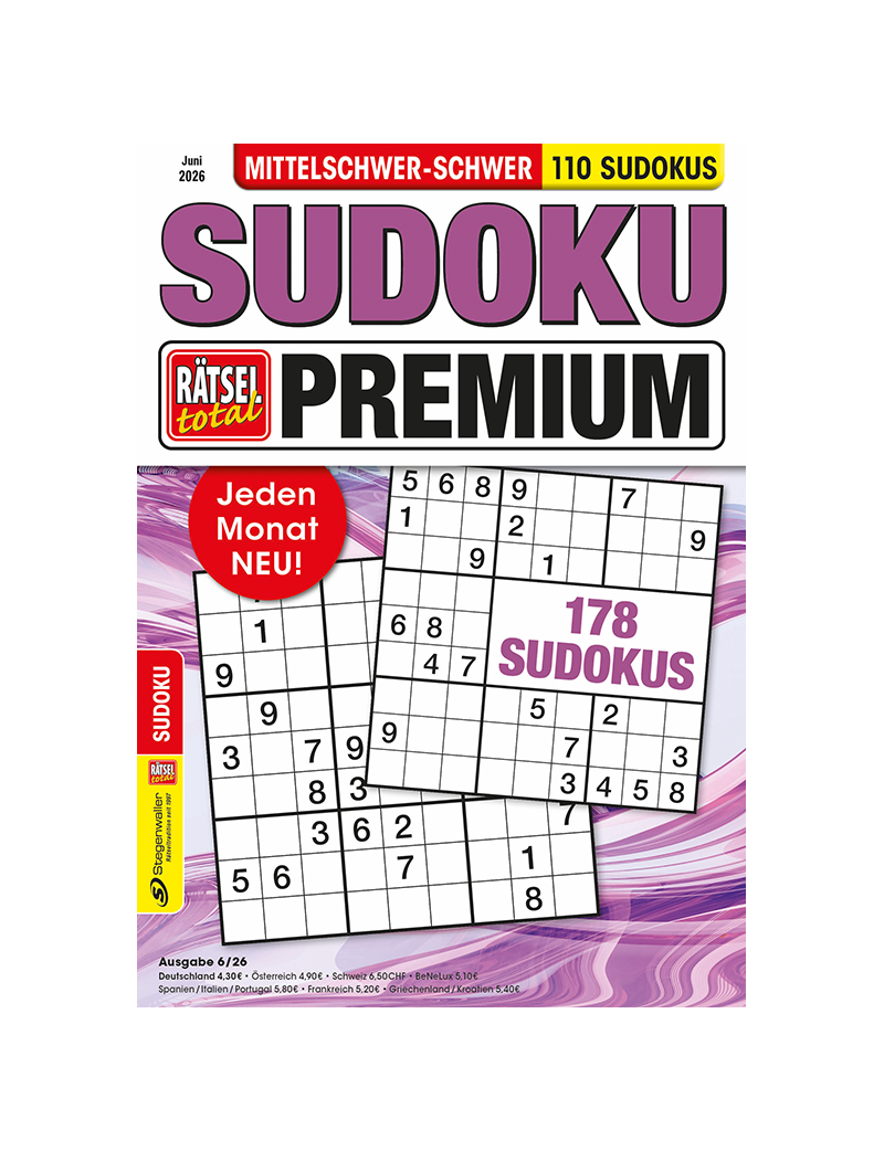 Rätsel total Sudoku Premium 6/26