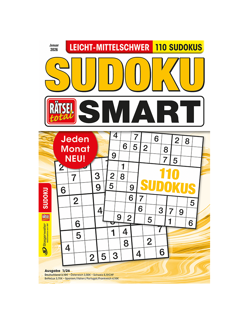 Rätsel total Sudoku Smart 1/26